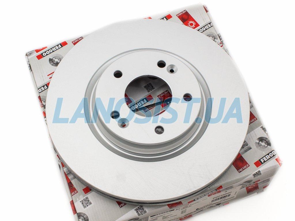 Гальмівний диск K5 Optima Elantra Sonata Tucson Ferodo (передній) DDF2680C