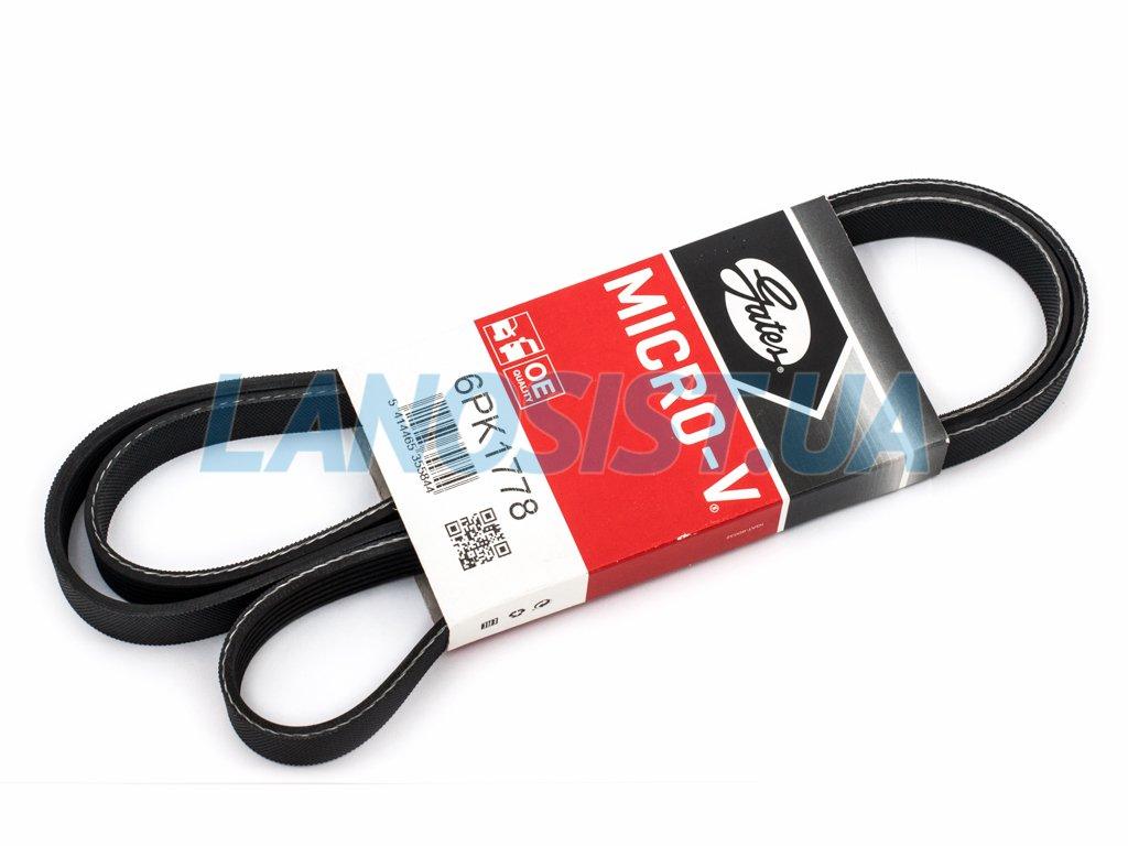 Ремінь навісного обладнання Carens Sportage ix35 GATES GT6PK1778