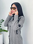 Жіночий кашеміровий кардиган із капюшоном "Dila" Норма, фото 8