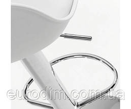 Стілець Тау Н барний високий білий, фото 5