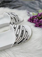 Кроссовки, кеды отличное качество Balenciaga Slides Small Logo White Размер 36