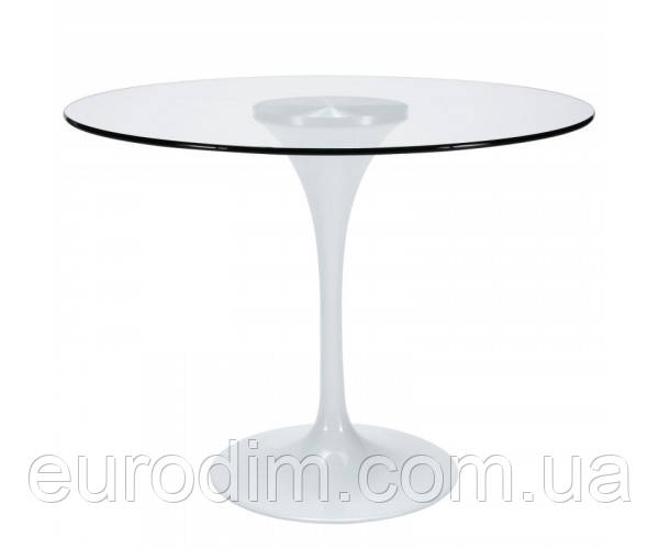 Стіл Тюльпан G скляний круглий д.80 см