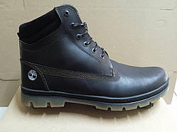 Взуття великих розмірів Чоловічі зимові черевики  з натуральної шкіри model-B5