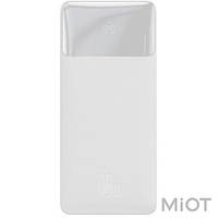 Зовнішній акумулятор (Power Bank) Baseus Bipow Digital Display 20000 mAh 15W White