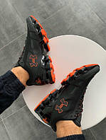 Кроссовки, кеды отличное качество Under Armour Black Orange Размер 36