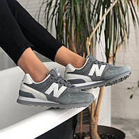 Кроссовки, кеды отличное качество New Balance 574 Grey White (Сетка) 5 Отличное качество Размер 36