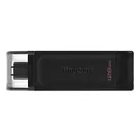 Флеш память Kingston DataTraveler 70 DT70/128GB Black 128 GB