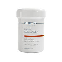 Увлажняющий крем для сухой кожи Christina Elastin Collagen Carrot Cream, 250 мл