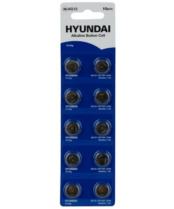 Батарейка AG13 Hyundai (LR44)