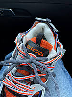 Кроссовки, кеды отличное качество Balenciaga Track Orange Blue Размер 39