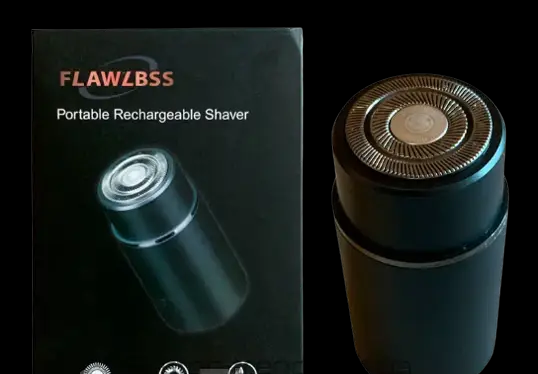 Кишенькова електро бритва туристична акумуляторна No1936, фото 1