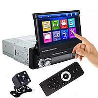 Магнитола1DIN выездной экран 7" c USB AUX FM Автомагнитола 9601 на операционной системе Windows