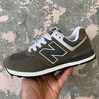 Кроссовки, кеды отличное качество New Balance 574 Grey Brown Размер 46