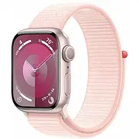 Смарт-часы Apple Watch Series 9 GPS 41mm Pink Aluminum Case with Light Pink Sport Loop (MR953)