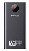 Зовнішній акумулятор (Паввербанк) Romoss PEA40S Pro 65W 40000 mAh Black (PEA-382)