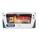 Машинка метал, пластик, дитяча Volvo Евакуатор, жовтий, TechnoDrive, 3*12*5см (250303), фото 6
