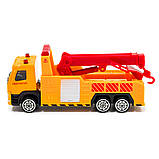 Машинка метал, пластик, дитяча Volvo Евакуатор, жовтий, TechnoDrive, 3*12*5см (250303), фото 7