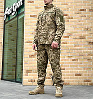 Тактична військова польова форма піксель ріп стоп ЗСУ комплект одяг ВСУ штани та кітель