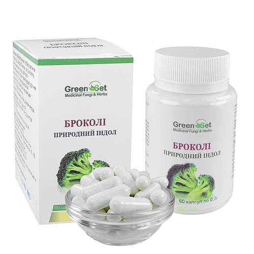 Екстракт броколі, броколі природний індол, 60 капсул (ID#1770700336 ...