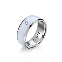 Мужское кольцо перстень белое с кмнем размер 19-22