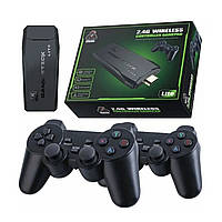 Игровая приставка Game Stick Lite M8 10000 игр с беспроводными джойстиками детская приставка 64gb