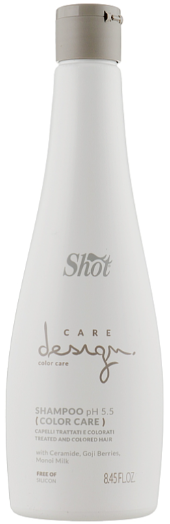 Шампунь для освітленого і мелірованого волосся Shot Care Design Simply Blond Shampoo