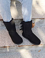 UGG Bailey Bow 2 Black 3 Отличное качество Угги, ботинки, ботильйони отличное качество Размер 36