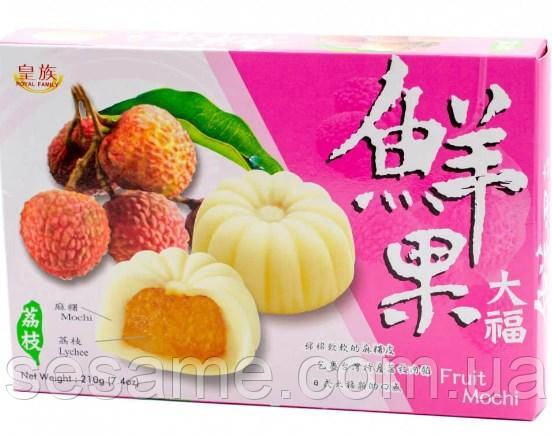 Японський десерт Моті сечі Mochi Лічі 210 грам (Тайвань)