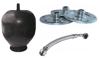 Комплектуючі до насосів