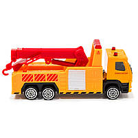 Машинка метал, пластик, дитяча Volvo Евакуатор, жовтий, TechnoDrive, 3*12*5см (250303), фото 5