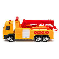 Машинка метал, пластик, дитяча Volvo Евакуатор, жовтий, TechnoDrive, 3*12*5см (250303), фото 7
