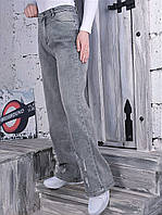 Женские стрейчевые серые джинсы Saint wish Размер 25 (XS)