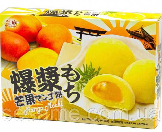 Японський десерт Моті сечі Mochi Манго 180 грам (Тайвань)