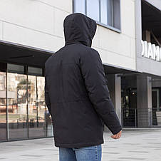 Зимова чоловіча куртка Vavalon KZ-34 black, фото 4