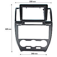 Перехідна рамка 9" Lesko Land Rover Freelander 2006-2014 (7345) 3 шт, фото 5