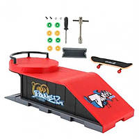 Міні трамплін із Фінгербордом Tech Deck D Червоний