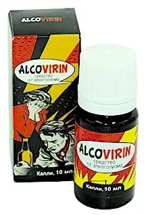 Alcovirin - краплі від алкоголізму Алковірін