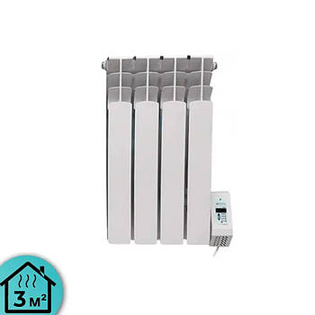 Електрорадіатор Gladiator 4T (4 секції), стандарт 500/80 программатор 390Вт
