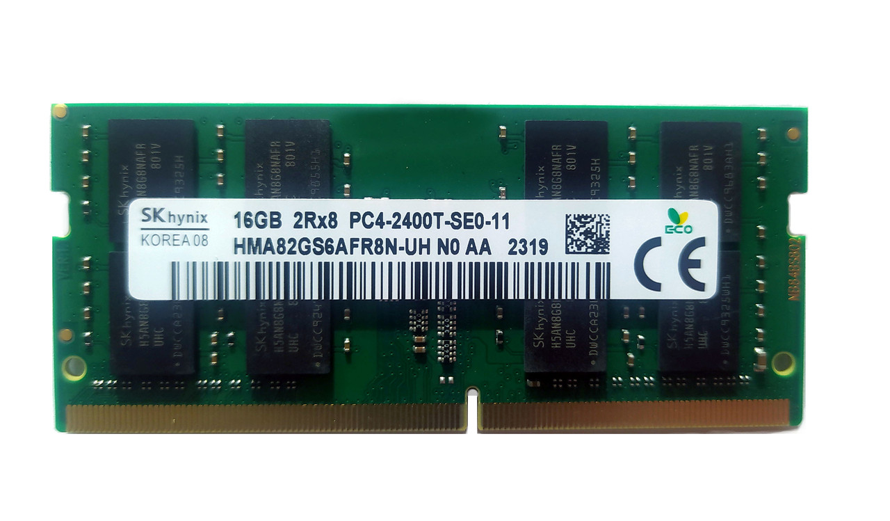 Оперативна пам'ять SK Hynix 16 GB SO-DIMM DDR4 2400 MHz (HMA82GS6AFR8N ...
