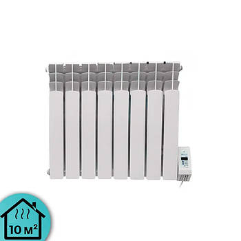 Електрорадіатор Gladiator 8T (8 секцій), стандарт 500/80 программатор 910Вт