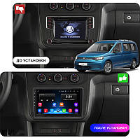 Lb Штатная магнитола в машину для Volkswagen Caddy V 2020-н.в. экран 10" 2/32Gb Wi-Fi GPS Base