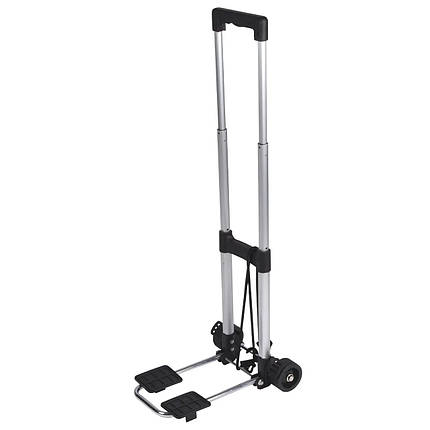Візок господарський Bo-Camp Trolley Compact Foldable 25 kg Silver (5267288), фото 1