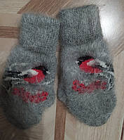 Рукавиці Дуже теплі в три нитки Овеча меринос і козяча вовна, лікувальні натуральні шкарпетки