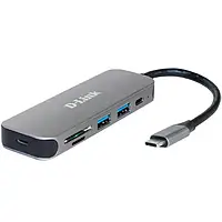 USB-хаб D-Link DUB-2325 Dark Gray