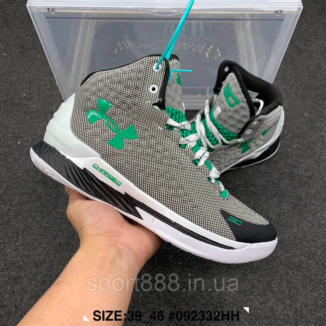 Eur36-46 кросівки Under Armour Curry 1 GOLF HANDICAP SCRATCH сірі баскетбольні чоловічі Карі