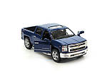 Машинка KINSMART металева KT5381W Chevrolet Silverado 2014, фото 8