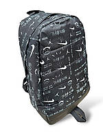 Принтований рюкзак nike с кожаным дном качество спортивный спорт городской Туристический рюкзак стильный ОПТ