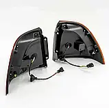 Задні світлодіодні ліхтарі Пріора в стилі Mercedes AMG червона пара, фото 3