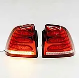 Задні світлодіодні ліхтарі Пріора в стилі Mercedes AMG червона пара, фото 5