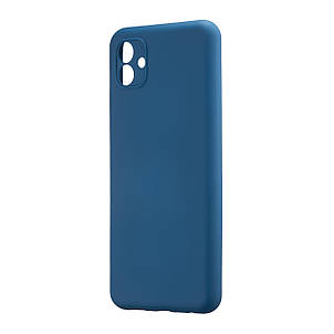 Чохол Jelly Silicone Case (No Logo) Samsung А04 Sea Blue (20), фото 1